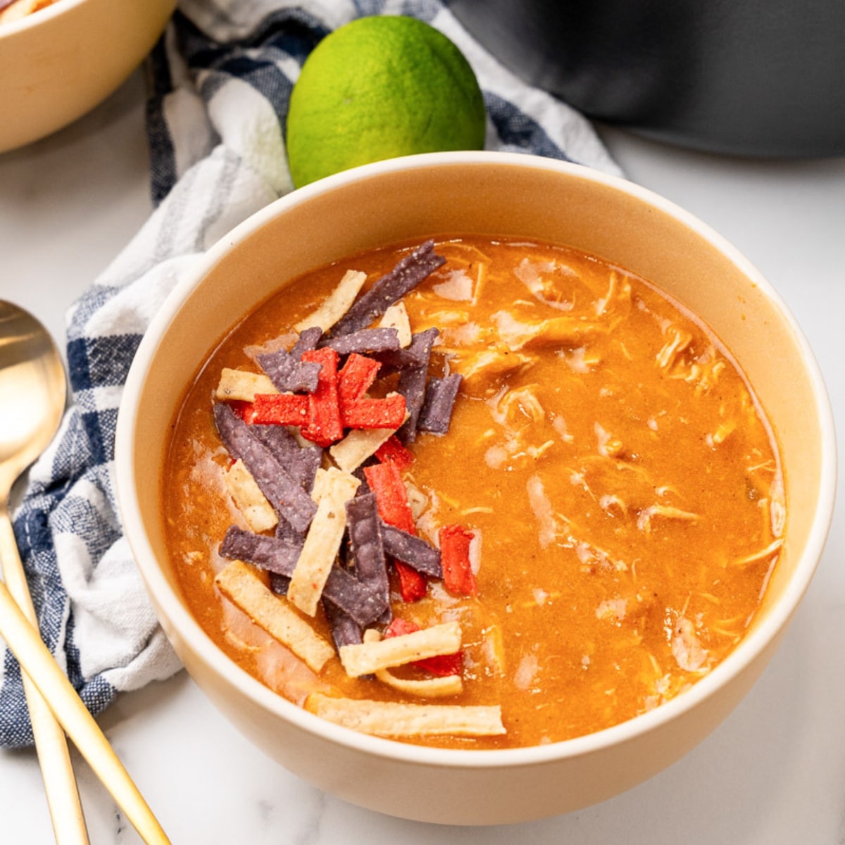 Copycat Chili's Chicken Enchilada Soup: Tex-Mex Comfort Made At Home